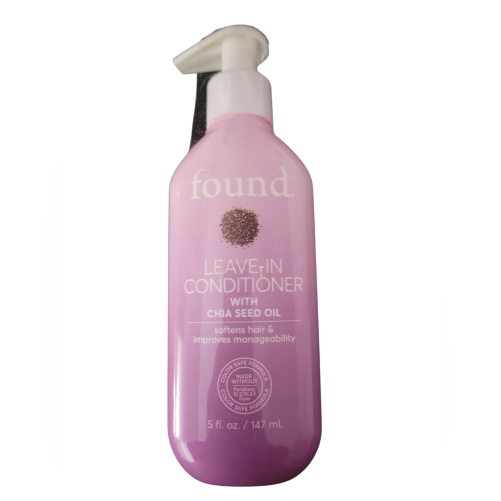 Found Pink Leave-In Conditioner with Chia Seed Oil